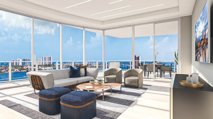 Units offer floor-to-ceiling views PHOTO: COURTESY OF VS STUDIOS