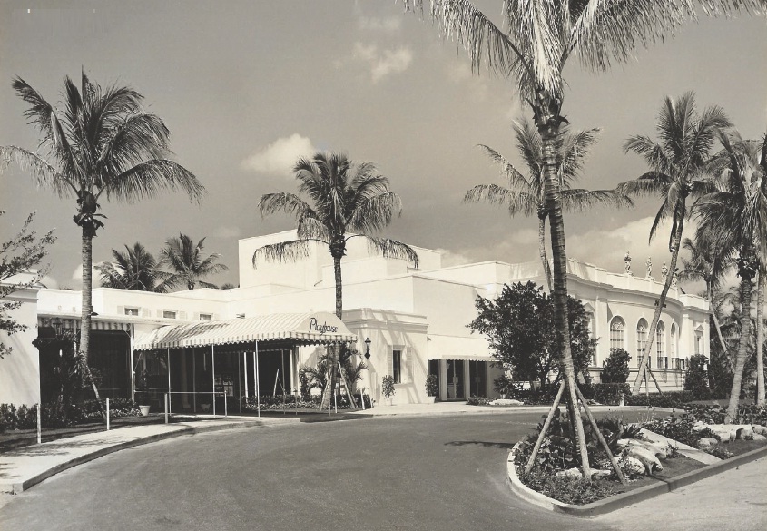 The Royal Poinciana Playhouse in the 1960s PHOTO COURTESY OF PRESERVATION FOUNDATION OF PALM BEACH
