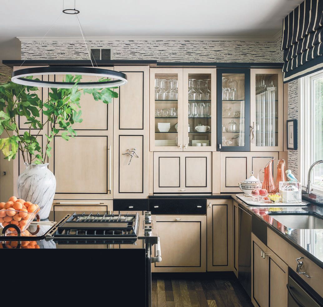 A contemporary kitchen design from a Nashville home. DESIGN PHOTO BY DOUGLAS FRIEDMAN