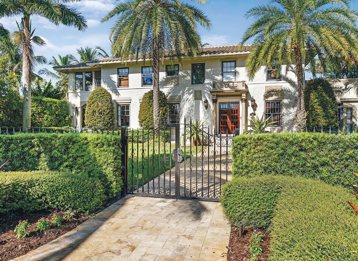 The 2022 edition of Kips Bay Decorator Show House Palm Beach is located in West Palm Beach’s Old Northwood Historic District. PHOTO COURTESY OF THE KIPS BAY DECORATOR SHOW HOUSE PALM BEACH
