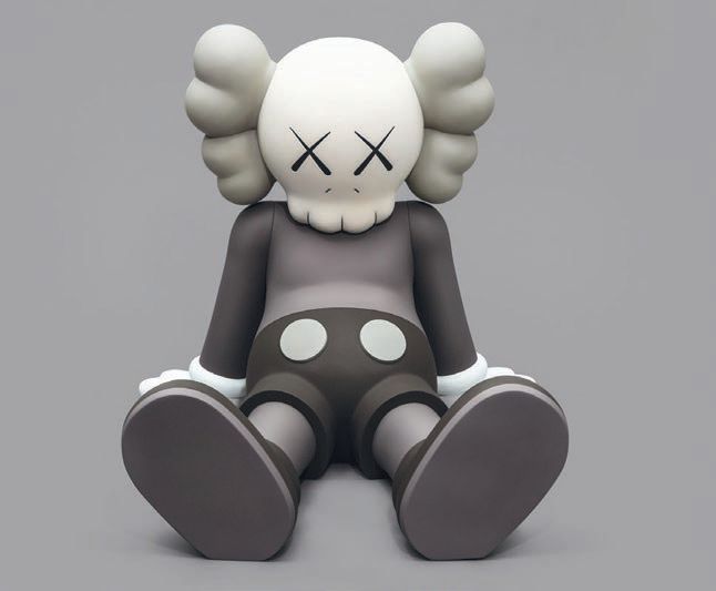 “HOLIDAY (2)” (2020, aluminum and paint), 55 by 72 by 58 centimeters, edition of 10. PHOTO © KAWS/COURTESY OF THE ARTIST AND SKARSTEDT, NEW YORK.