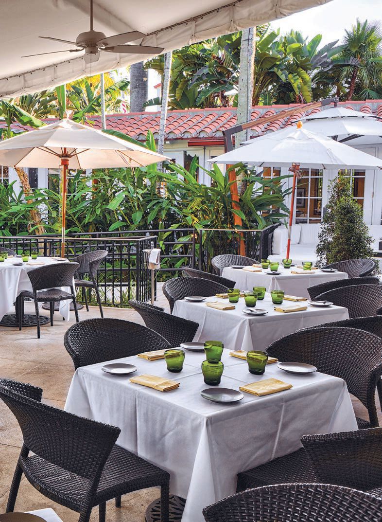 Café Boulud is located at The Brazilian Court