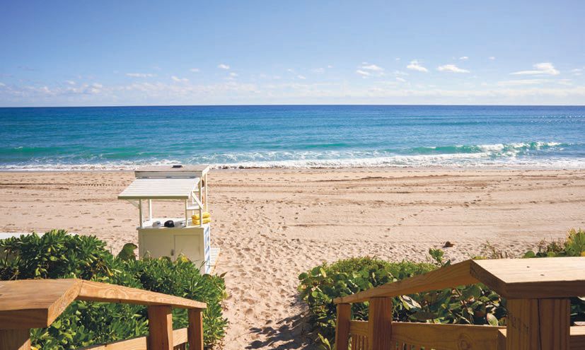 Hillsboro Beach Resort is located directly on the sand  PHOTO COURTESY OF HILLSBORO BEACH RESORT