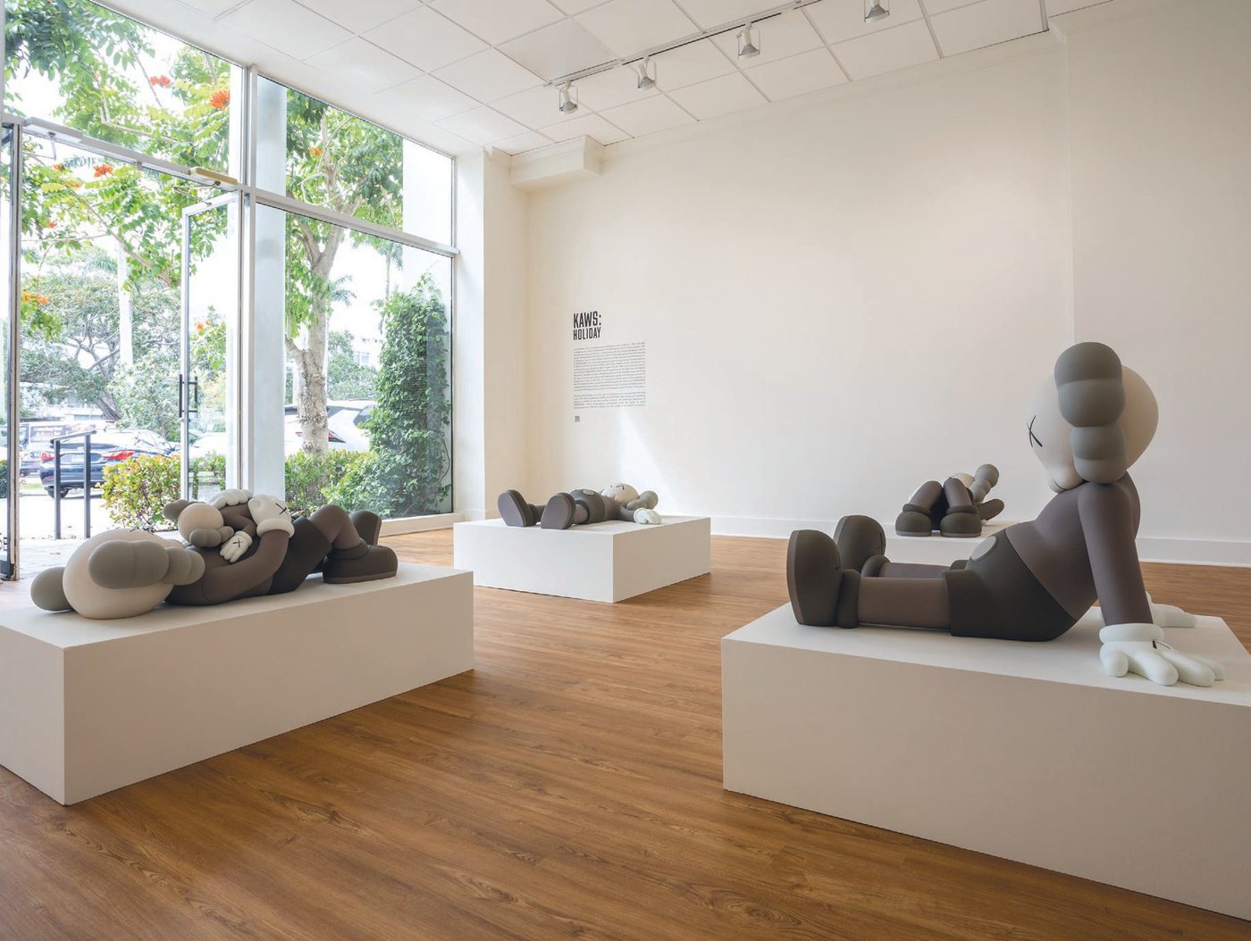 Skarstedt Gallery is popping up in Palm Beach through June 15, beginning with KAWS: HOLIDAY. PHOTO BY ORIOL TARRIDAS