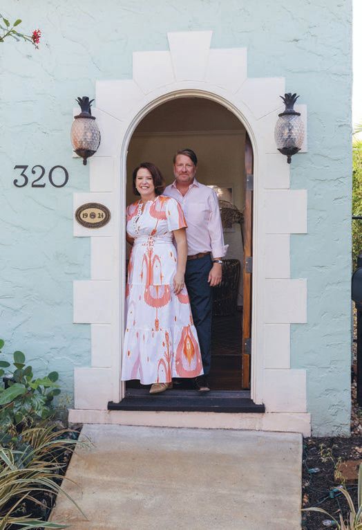 Korinne and D.J. Belock are owners of Palm Beach Regency. PHOTOGRAPHED BY WING HO & CAPEHART