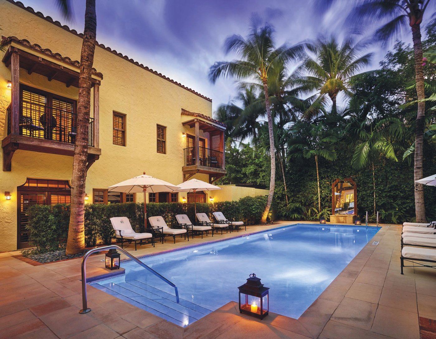 Since it opened in 1926, The Brazilian Court hotel has been known for its distinct Mediterranean style. 